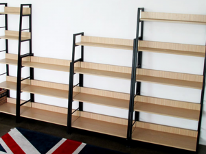 Bookshelf 4 Tier Model 3D