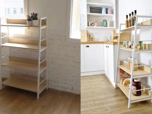 Bookshelf 4 Tier 3D Model