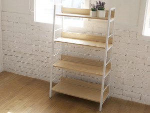 Bookshelf 4 Tier Model 3D
