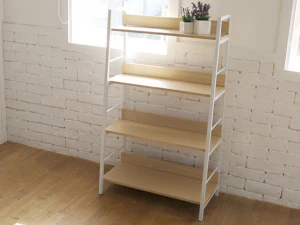 Bookshelf 4 Tier 3D Model