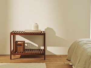 Solid wood kitchen shelf 3D 模型