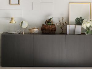 Side Table Leg Type 600 3D Модель