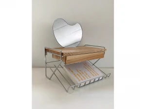 Magazine Rack Wall Shelf Mini Table 3D Model