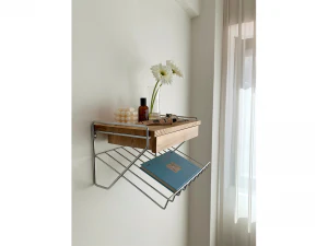 Magazine Rack Wall Shelf Mini Table 3D Model