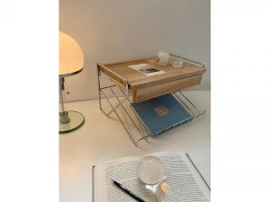 Magazine Rack Wall Shelf Mini Table 3D Model