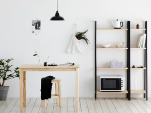 Pure solid wood 4-step Modèle 3D