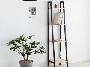 Pure solid wood 4-step Modèle 3D