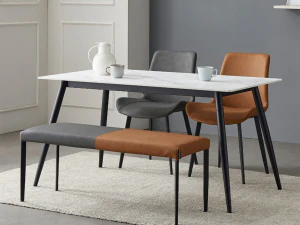 Conjunto de mesa de jantar em cer&acirc;mica Modelo 3D