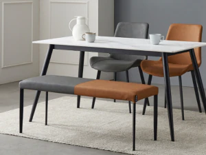 Ceramic dining table set 3D Model