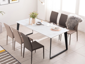 Ceramic Dining Table Set 1800 3D Model