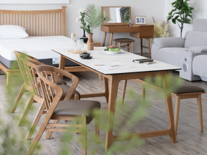 Ceramic dining table set Model 3D