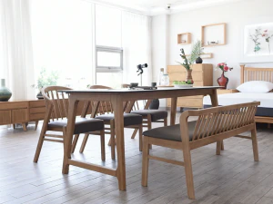 Ceramic dining table set 3D Model