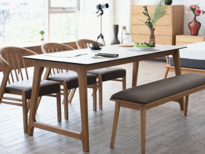 Ceramic dining table set Model 3D