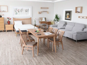 Freesia Dining Table Set 3D Model