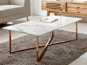 Mesa de sof&aacute; de m&aacute;rmol Rotique Modelo 3D