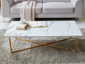 Rotique Marble Sofa Table 3D Model