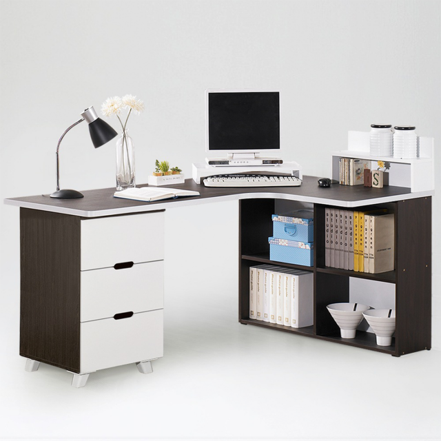 Winnie Corner Desk Drawer Type 3D Model .c4d .max .obj .3ds .fbx .stl .blend 