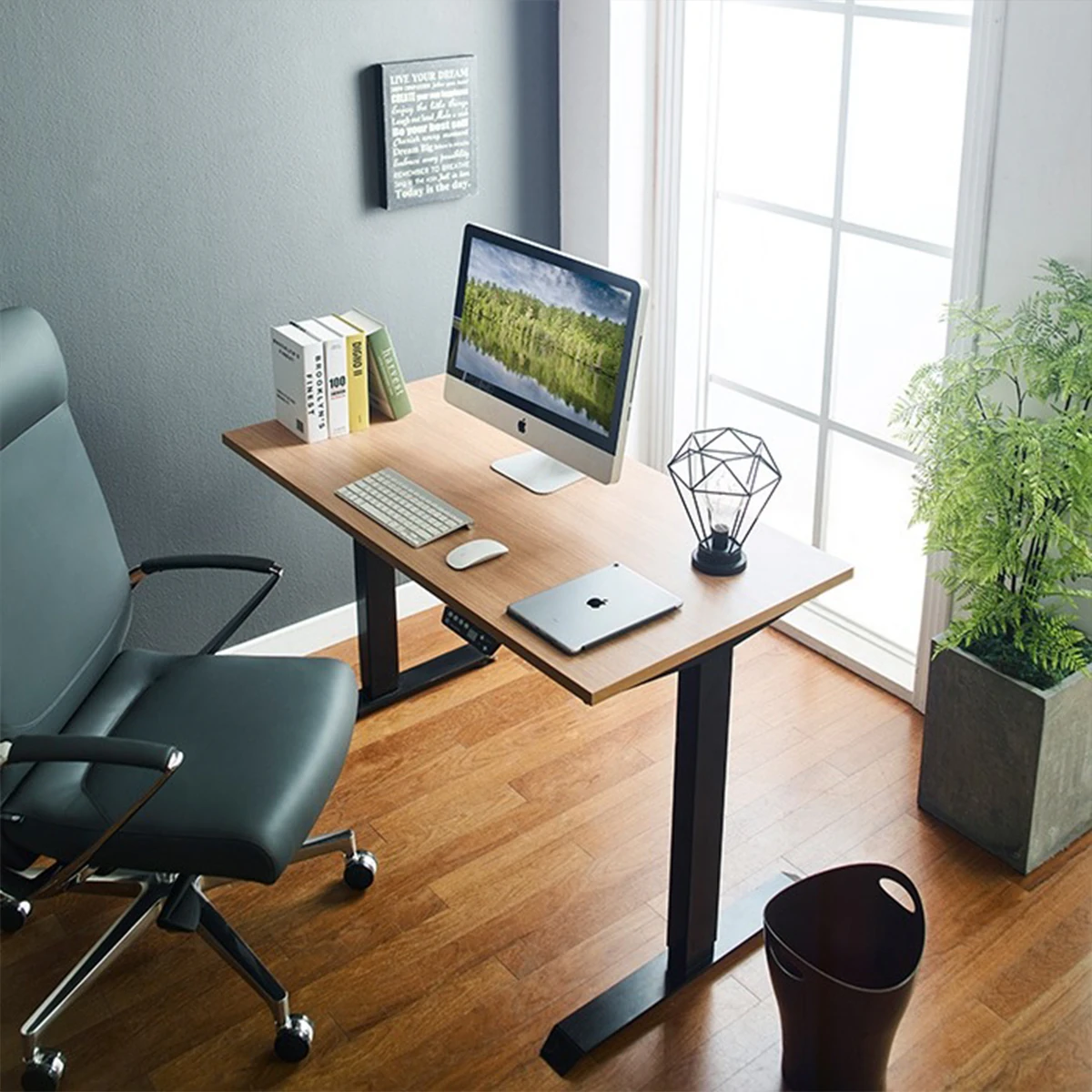 Adjustable Motion Desk 3D Model .c4d .max .obj .3ds .fbx .stl .blend 