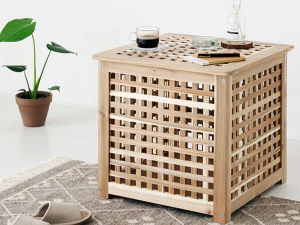 NETUD Wood Storage Table 3D Model