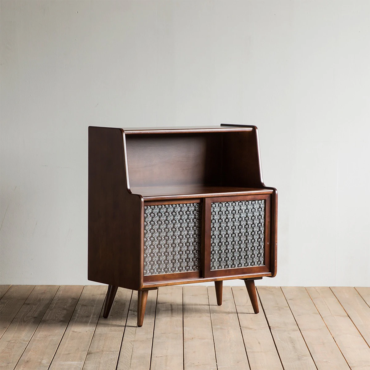 Wooden storage cabinet 3D Model .c4d .max .obj .3ds .fbx .stl .blend 