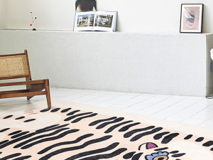 Tibetan tiger animal rug carpet Modello 3D