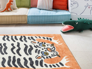 Tibetan tiger animal rug carpet Modello 3D