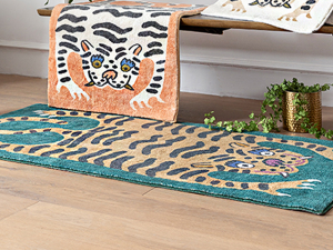 Tibetan tiger animal rug carpet Modello 3D
