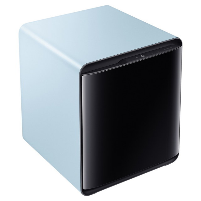 Bespoke Cube Refrigerator 25L 3D Model .c4d .max .obj .3ds .fbx .stl .blend 
