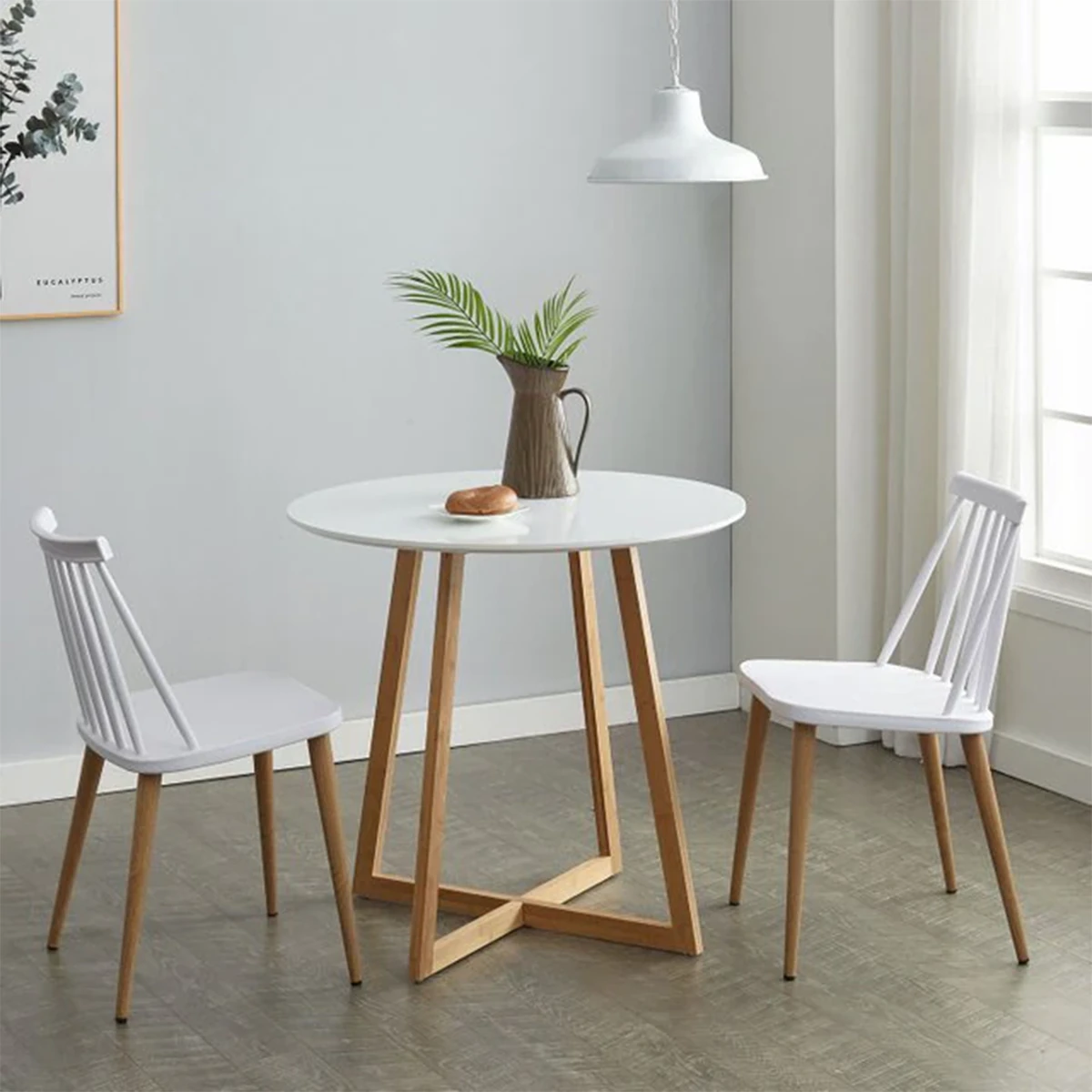 Cafe-style Doris round table 3D Model .c4d .max .obj .3ds .fbx .stl .blend 