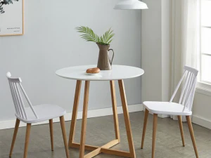 Mesa redonda Doris estilo café Modelo 3D