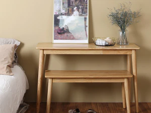 Panca consolle in legno TimberH Modello 3D