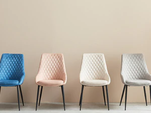 Jewelry Suede DIY Interior Chair 3D Model