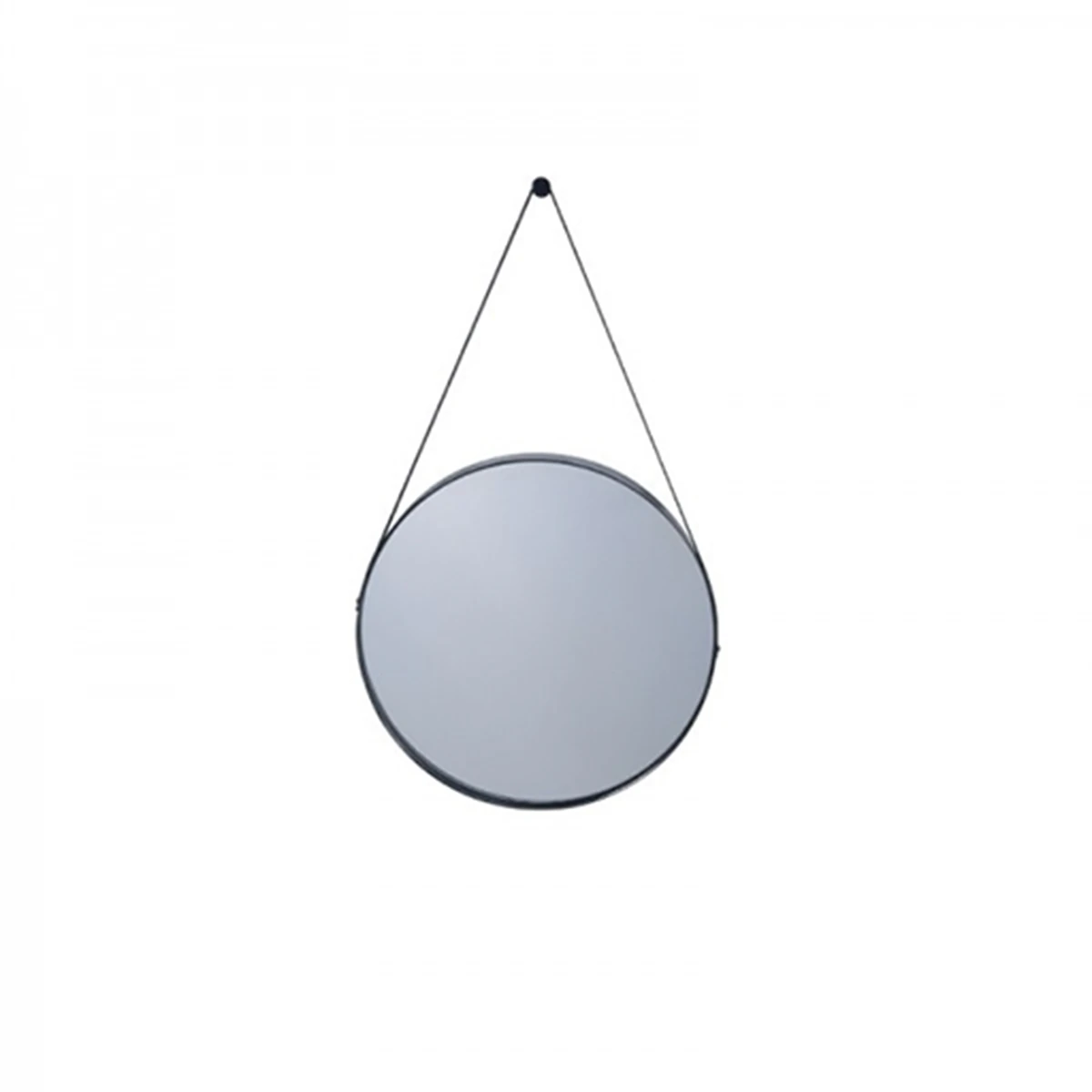 Round wall mirror with strap 3D Model .c4d .max .obj .3ds .fbx .stl .blend 