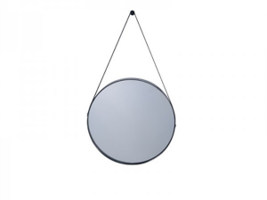 Round wall mirror with strap Modelo 3D