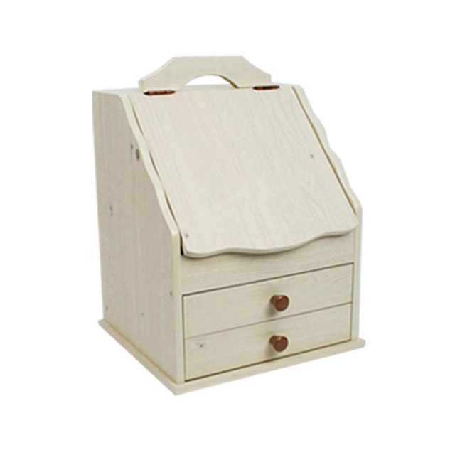 Mini Seated Drawer Two Dressing Table 3D Модель .c4d .max .obj .3ds .fbx .stl .blend