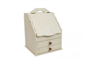 Mini Seated Drawer Two Dressing Table 3D Model