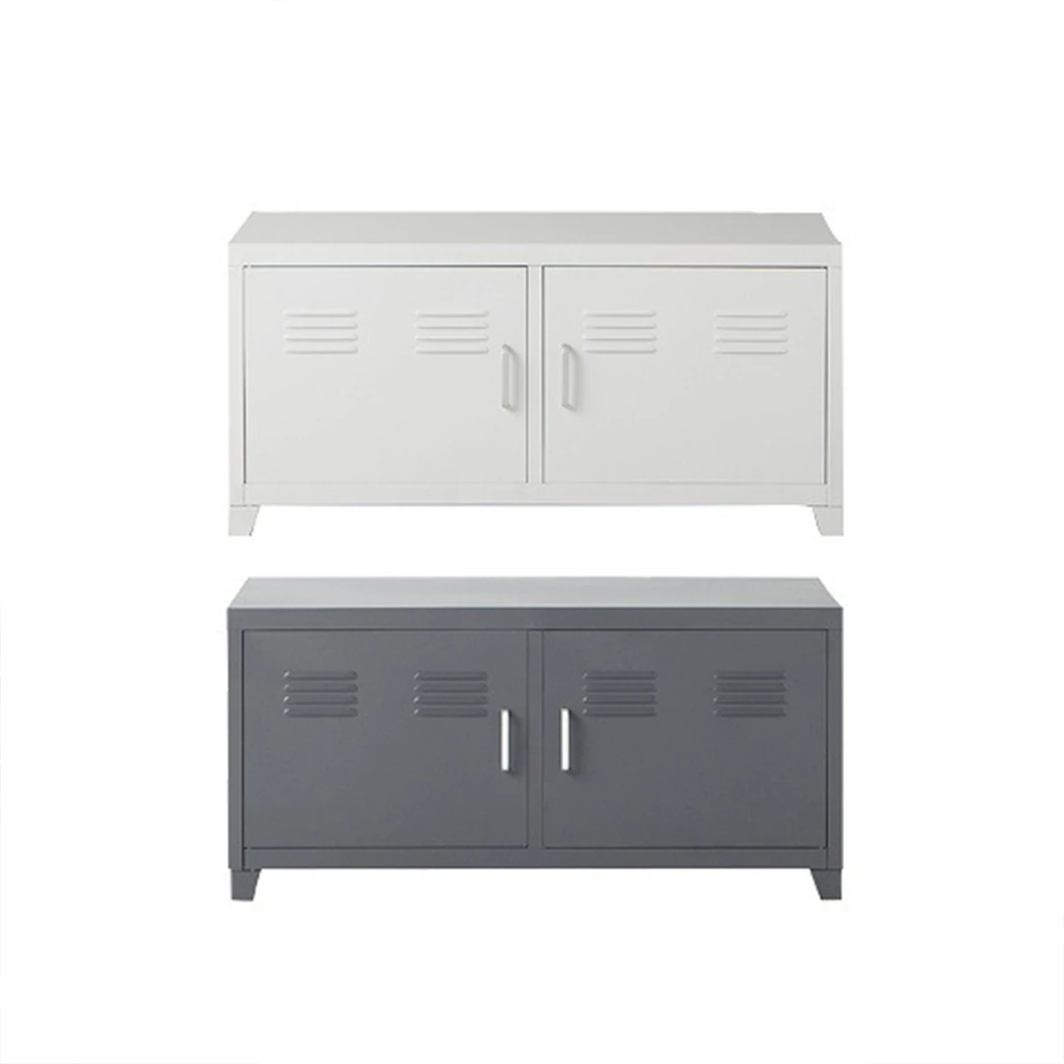 Jack iron double door storage cabinet 3D Model .c4d .max .obj .3ds .fbx .stl .blend