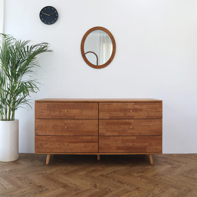 Wooden chest of drawers 3D 模型 .c4d .max .obj .3ds .fbx .stl .blend 