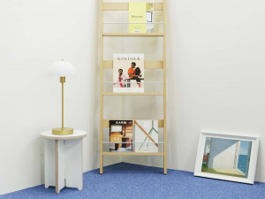 Bold interior magazine rack 3D Модель