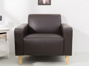 Pico 1 person artificial leather sofa Modello 3D