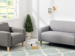 Pico 1 person artificial leather sofa Modello 3D