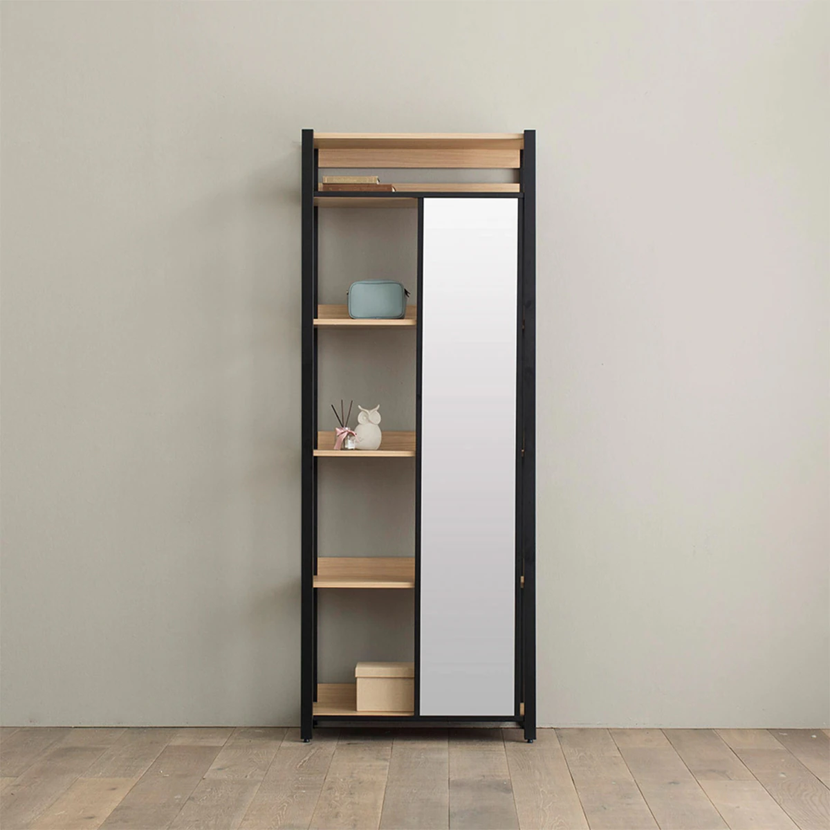 Mirror Sliding Shelf 3D Model .c4d .max .obj .3ds .fbx .stl .blend