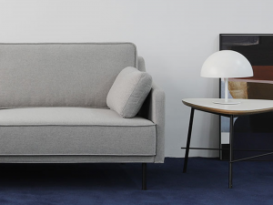 Vibe 3 Seater EasyClean Fabric Sofa 3D Model