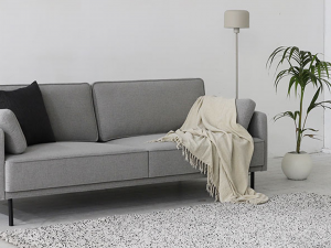 Vibe 3 Seater EasyClean Fabric Sofa 3D Model