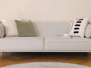 Vibe 3 Seater EasyClean Fabric Sofa 3D Model
