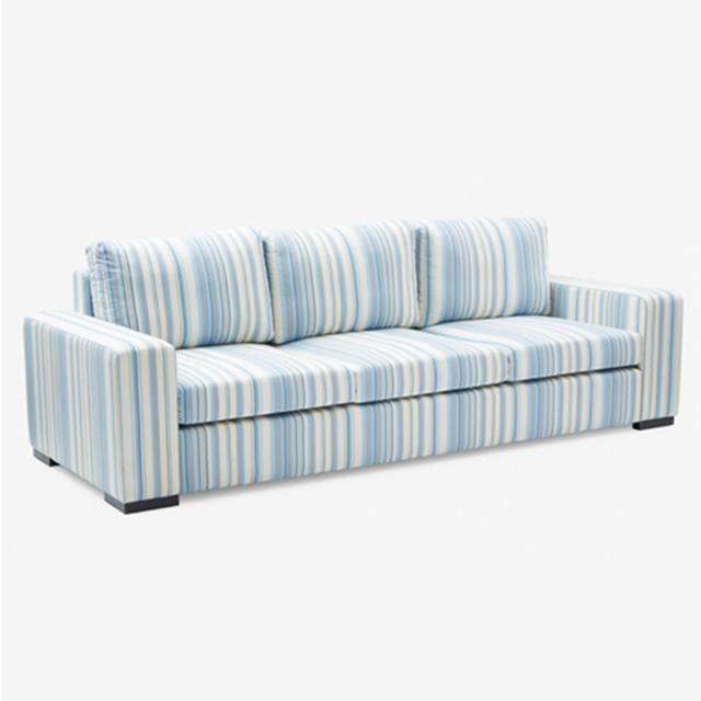 Sofa John 3 seats modern fabric Modèle 3D .c4d .max .obj .3ds .fbx .stl .blend 