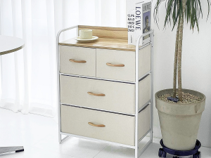 Urban fabric storage chest of drawers 3D 模型