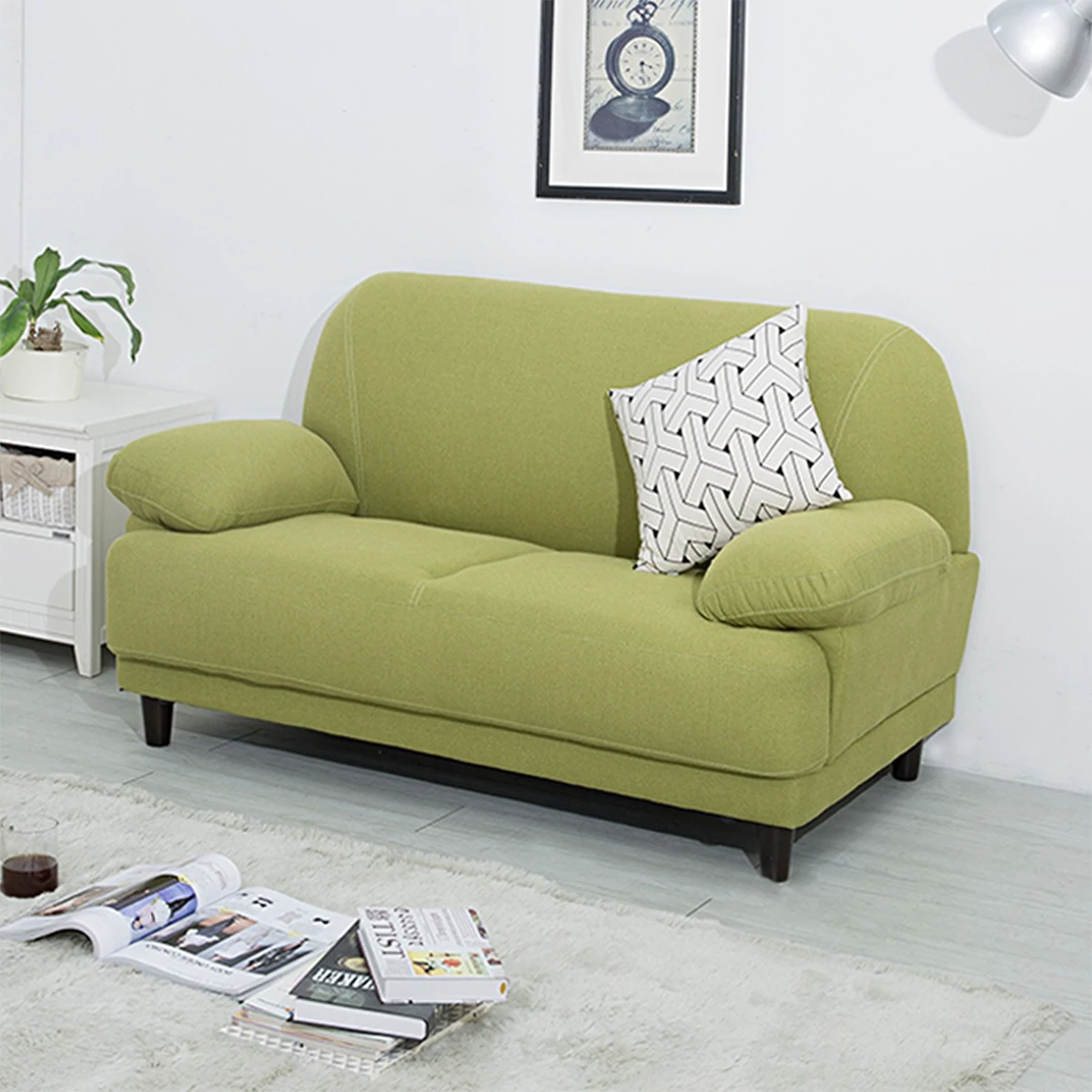 Enne 2 seater fabric sofa 3D Model .c4d .max .obj .3ds .fbx .stl .blend 
