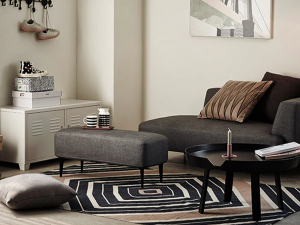 Stay Leather Sofa 3D Model