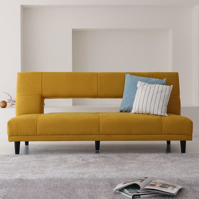 Muse Fabric 3 Seater Sofa 3D Model .c4d .max .obj .3ds .fbx .stl .blend 